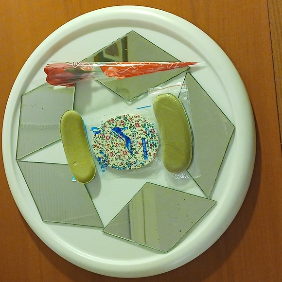 Unisex Shoe NWT, 12.5US/44EU Black Polka Dot round toe pump, D'Orsay, 4" heel - Picture 2 of 10